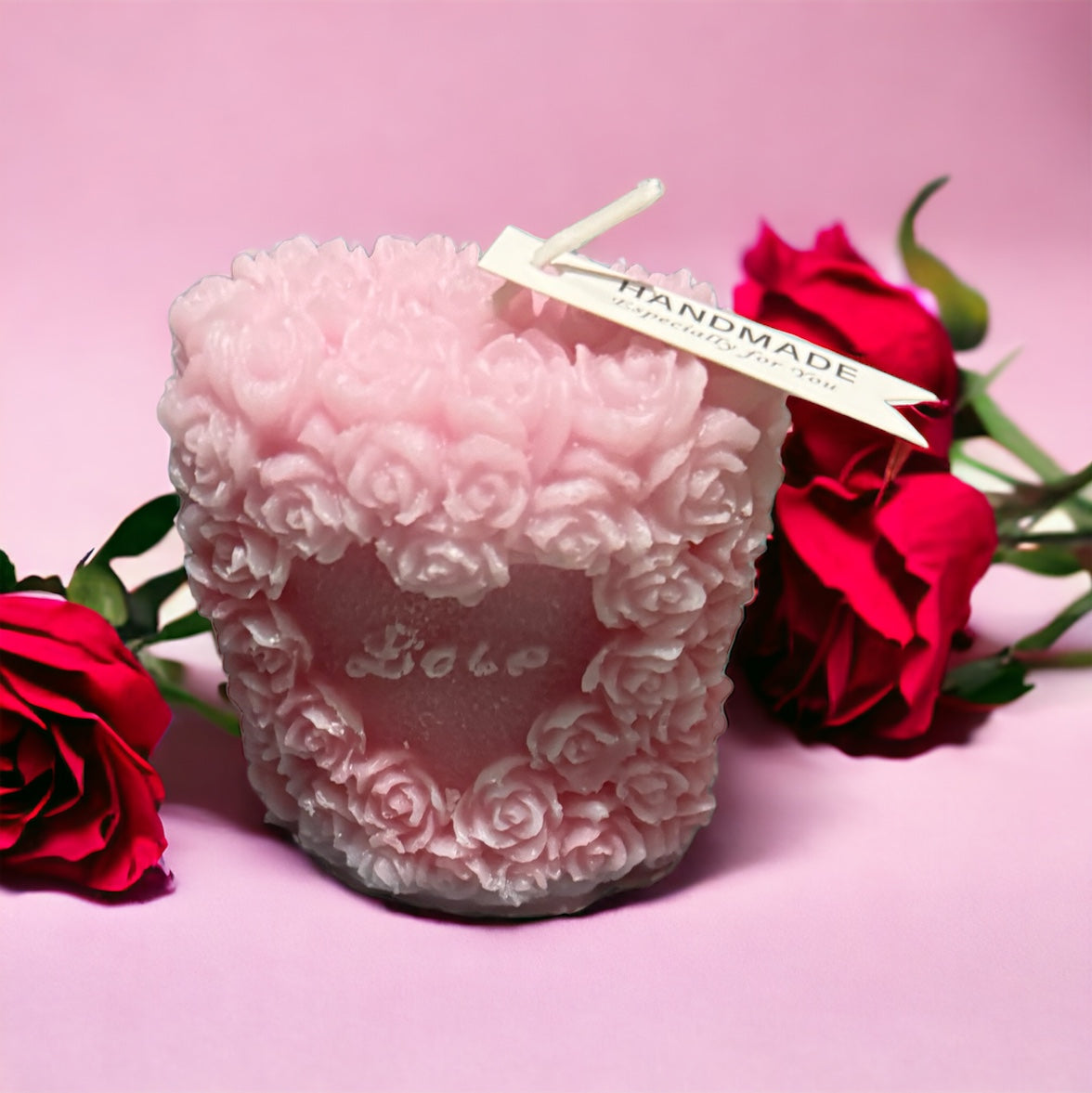 Roses Candle