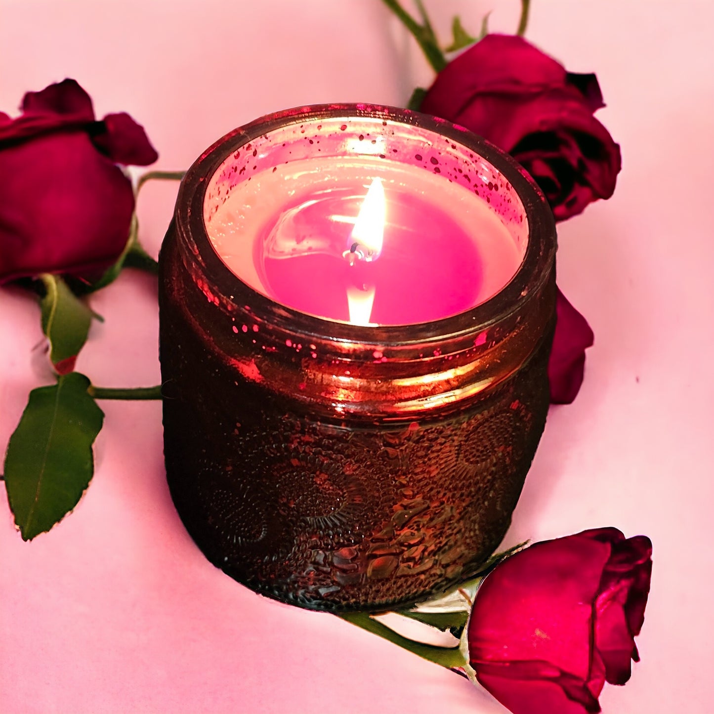 Scented Glass Jar Candle