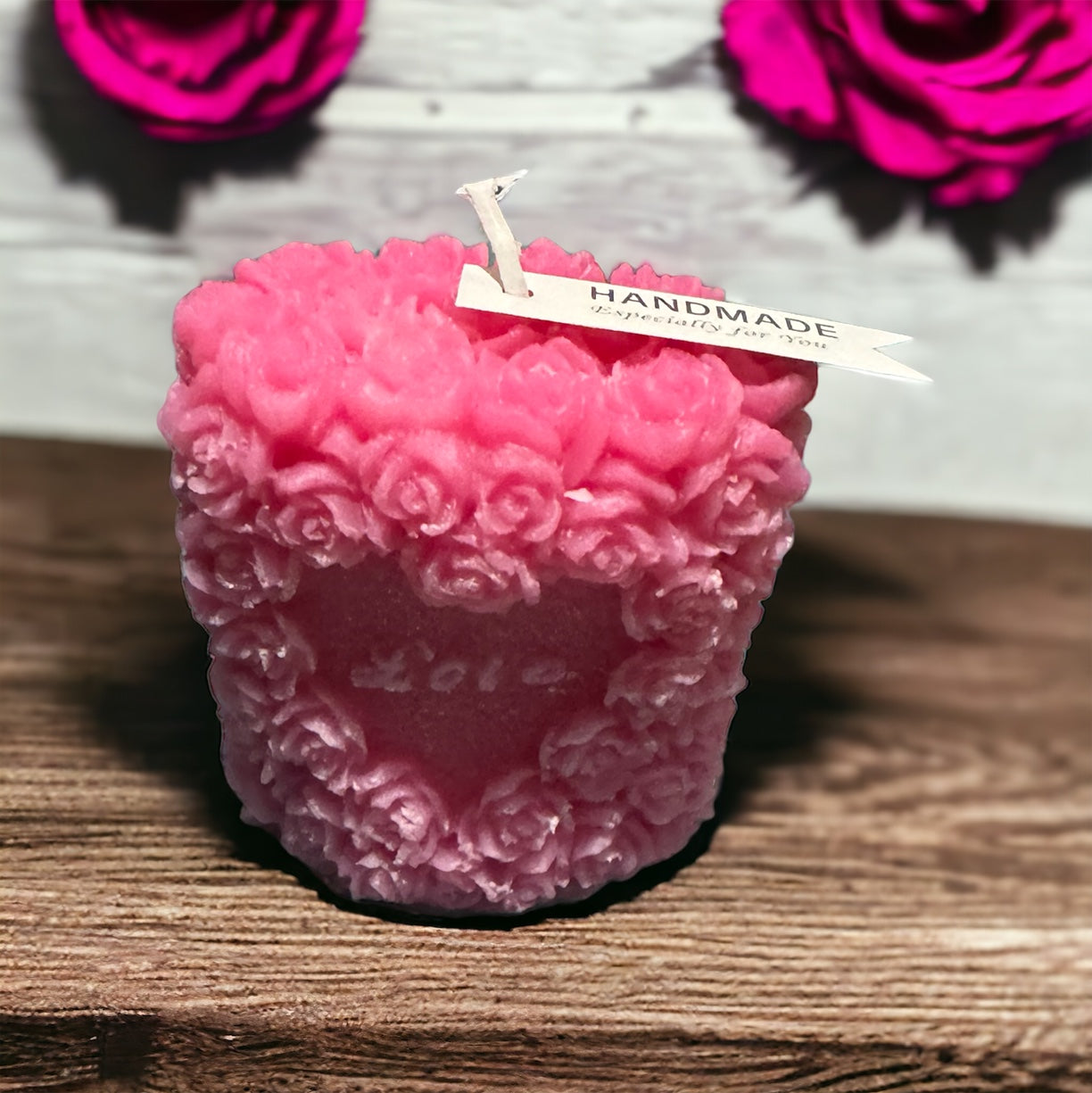 Roses Candle