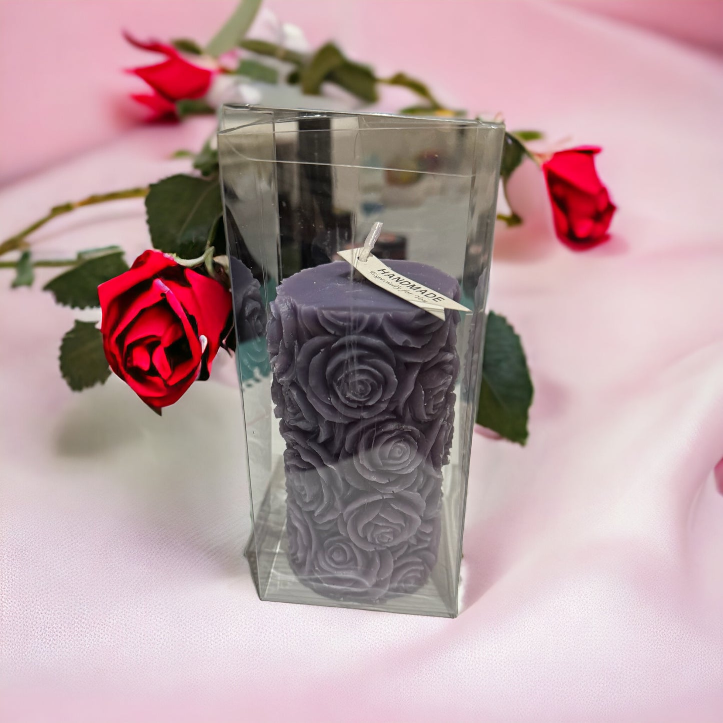 Roses Pillar Candle