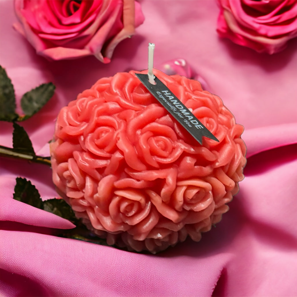 Rose Sphere Candle