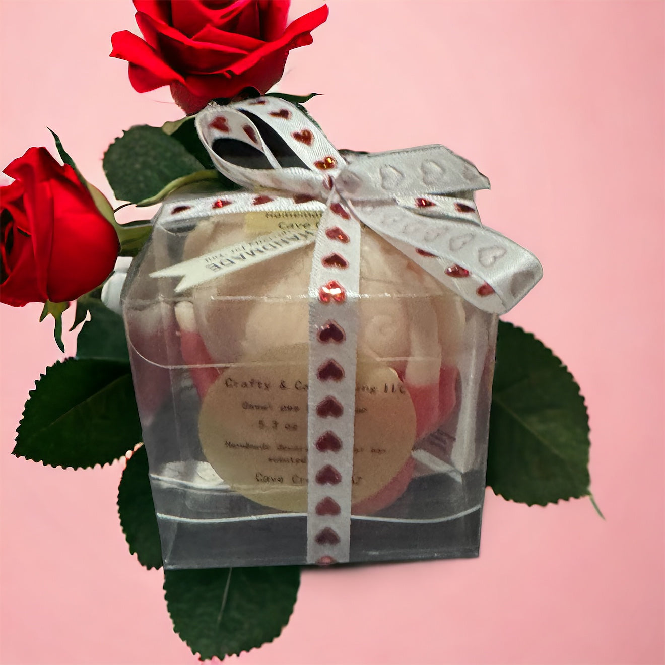 Embrace of Love Heart Candle